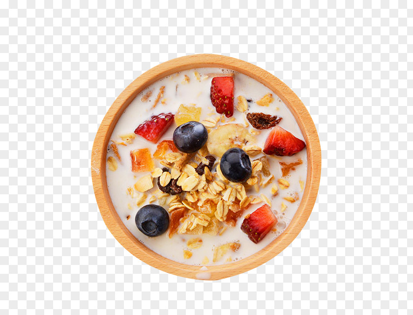 Soaked Breakfast Cereal Material Congee Fruit PNG