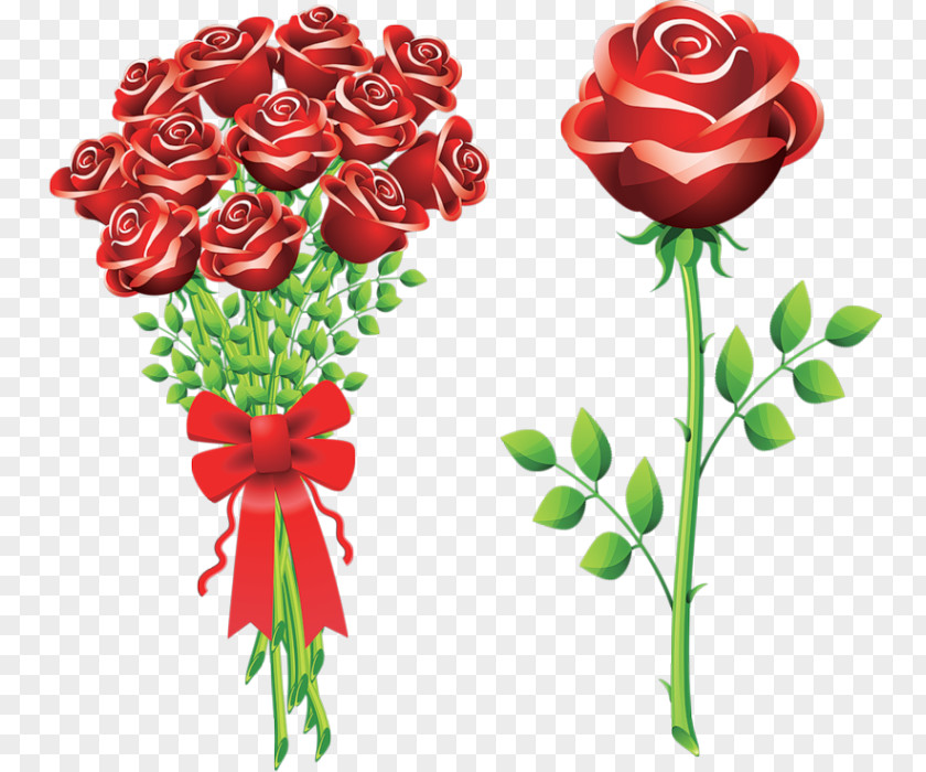 Valentine's Day Flower Bouquet Propose Rose Clip Art PNG