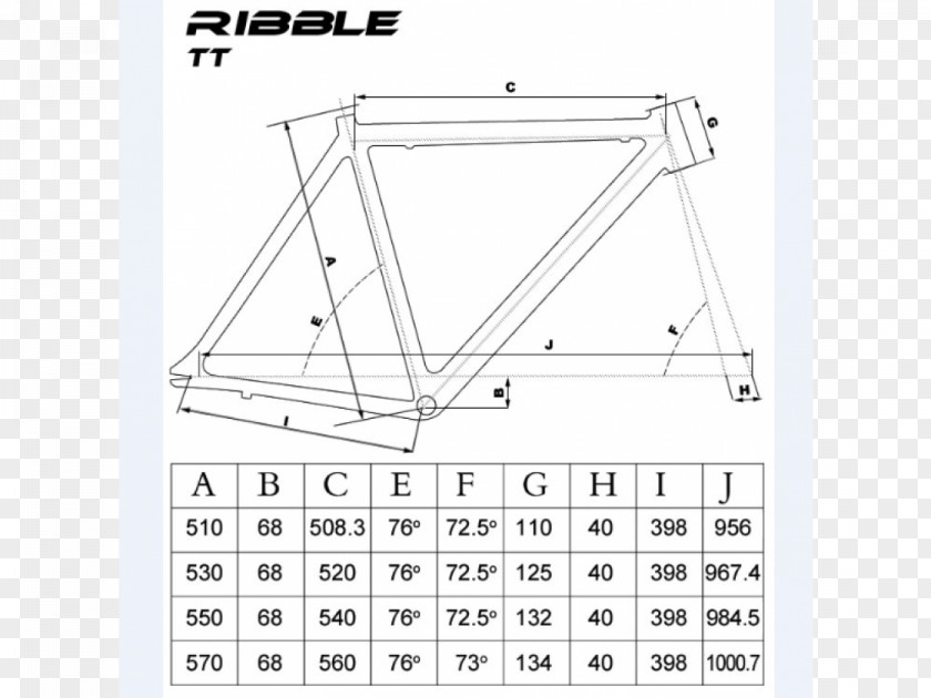Bicycle Frames Triathlon Equipment Aero Bike Geometry PNG