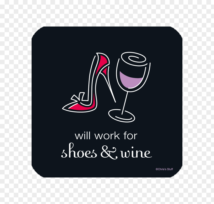 Hand Painted 2018 Calendar Wine Glass Shoe Drink Cork PNG