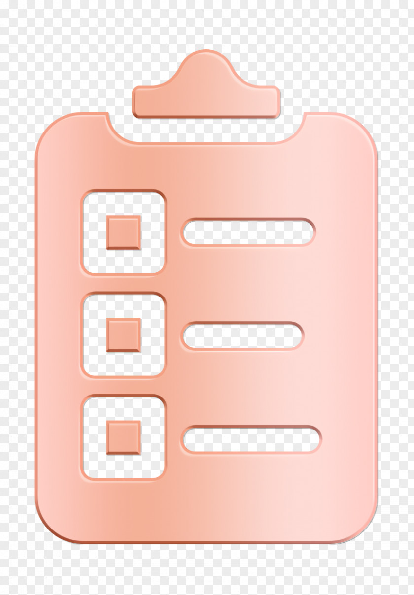 Health Care Icon Clipboard With List PNG