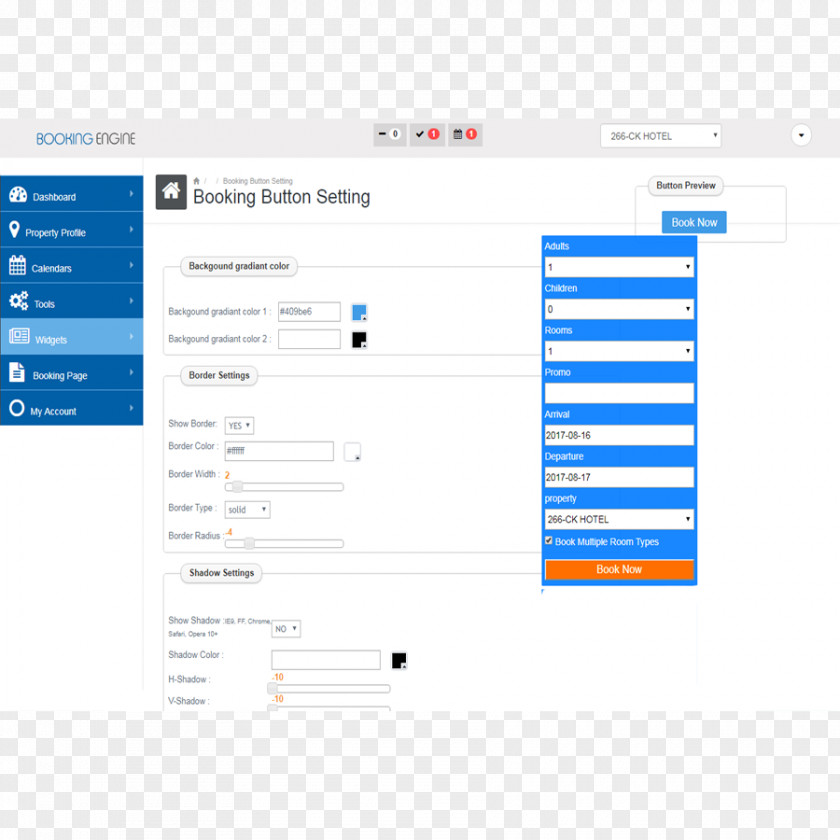 Hotel Web Page Software Widget Online Reservations WordPress PNG