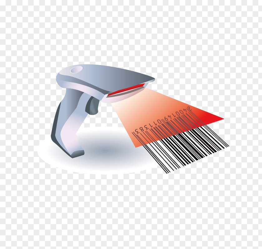 Infrared Barcode Scanner Reader Vexel PNG