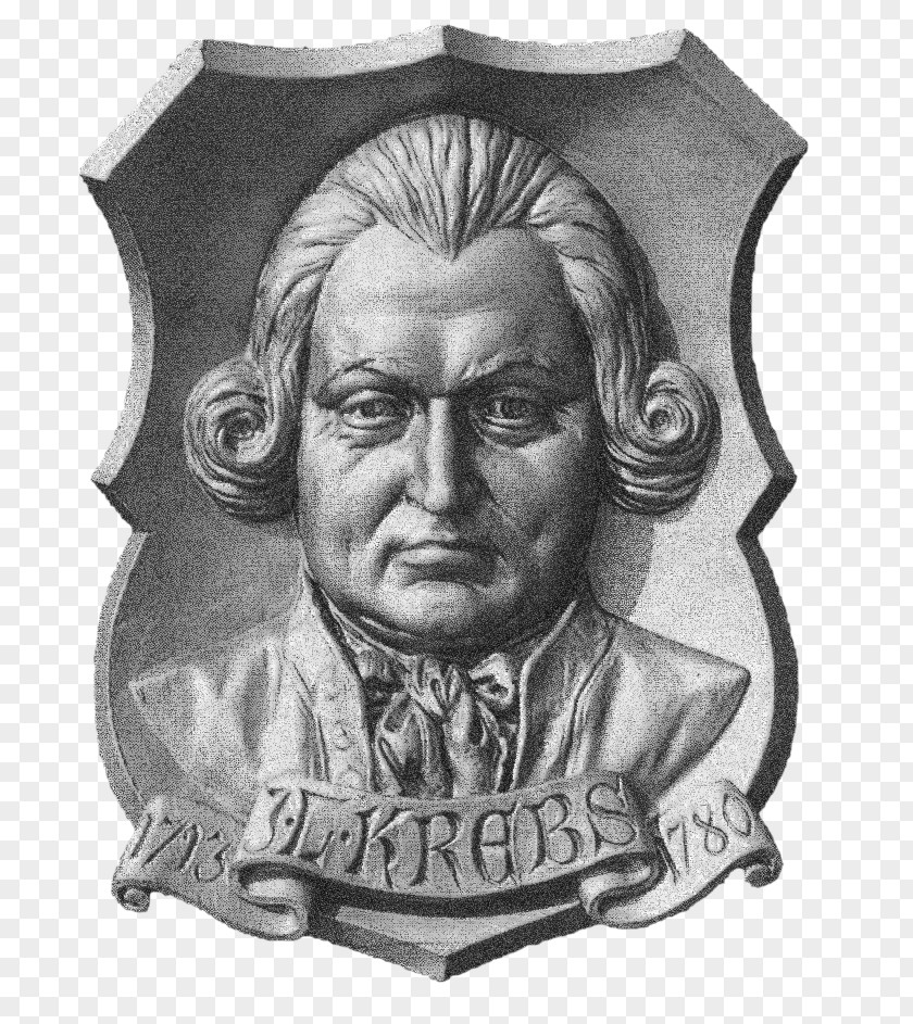 Johannes Lutma Johann Ludwig Krebs Organist Composer Musician PNG