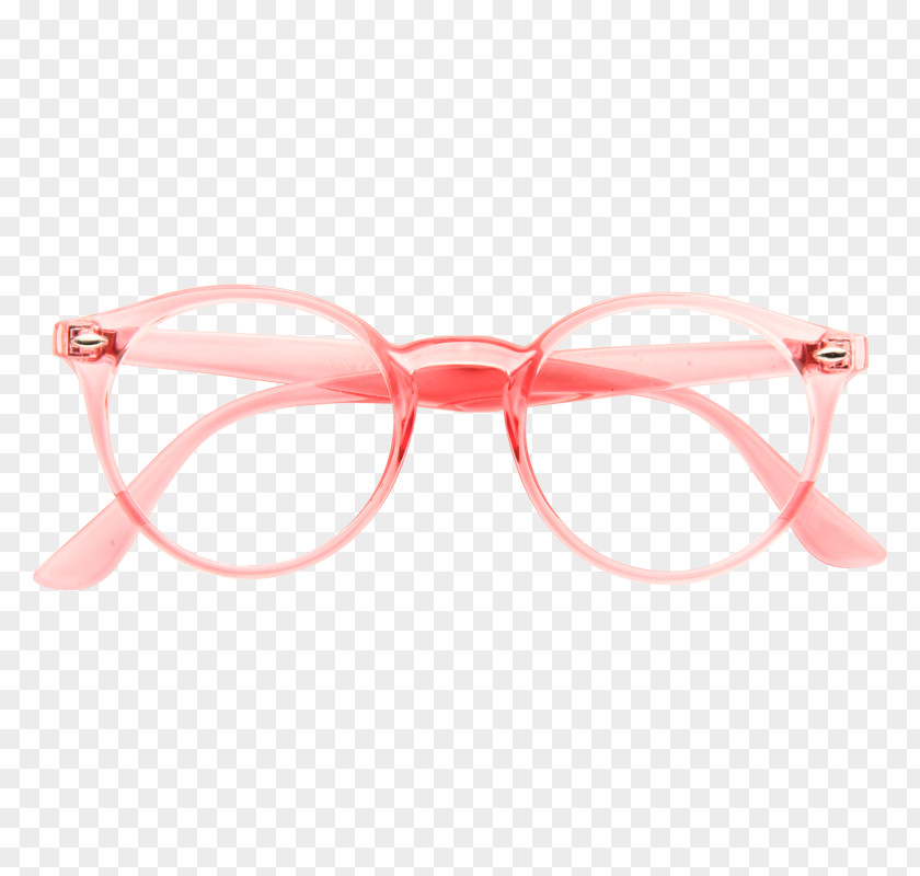 Peach Spectacle Sunglasses PNG