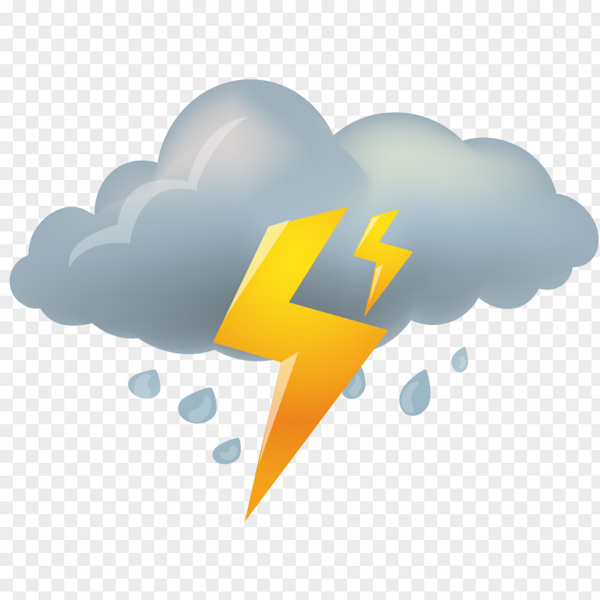Rainy Weather Icon Material PNG