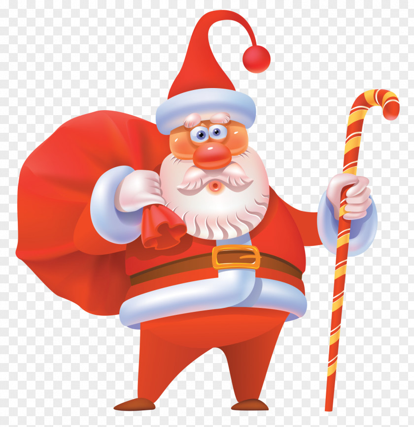 Santa Claus Christmas Clip Art PNG