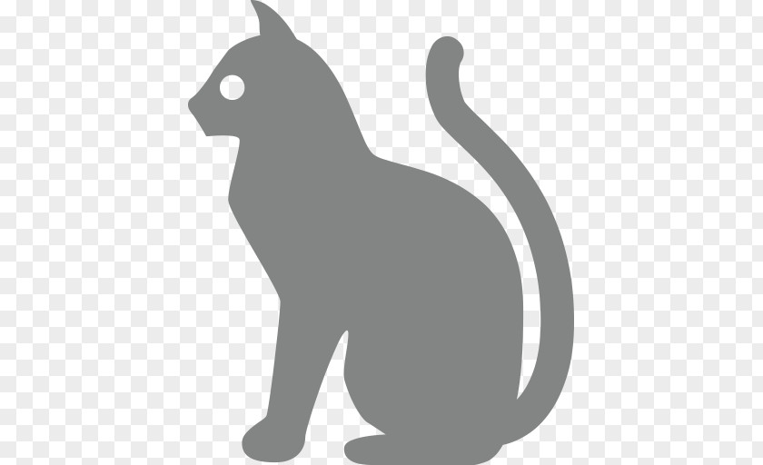 Viber Black Cat Kitten Drawing PNG