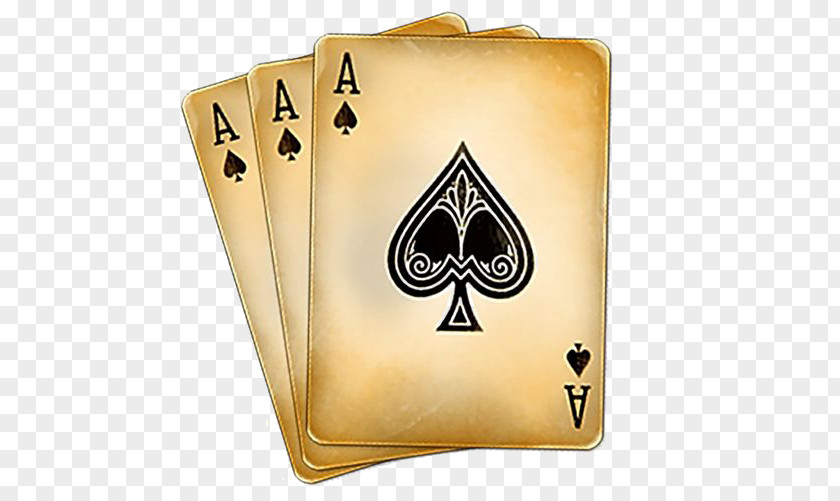 Yellowed Playing Cards Jerry's Nugget Texas Hold 'em Magic: The Gathering PNG
