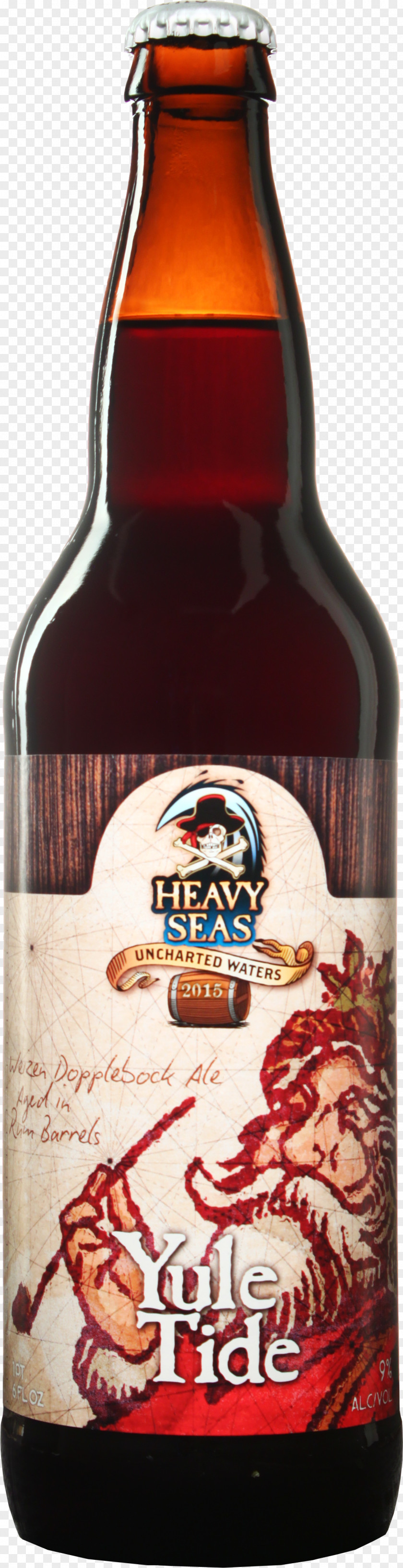 Beer Ale Heavy Seas Stout Bottle PNG