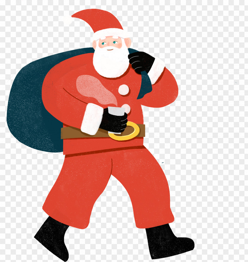 Cartoon Menu Santa Claus PNG
