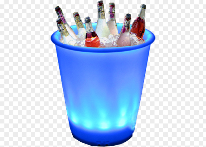 Champagne Bottle Bucket PNG