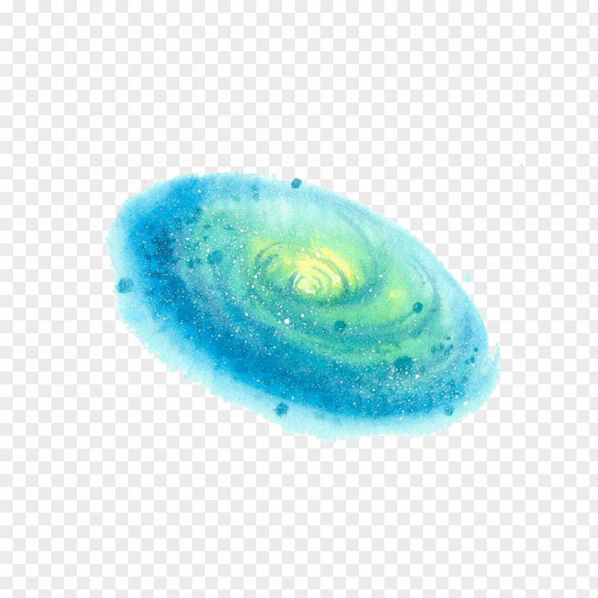 Free To Pull The Milky Way Galaxy Blue Material Computer File PNG