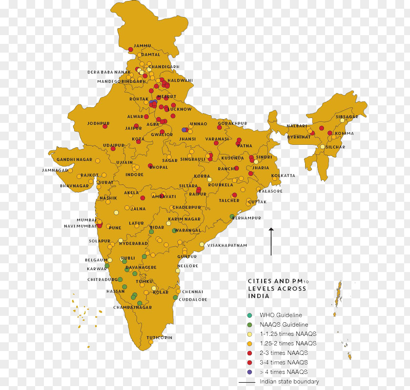 India Vector Map Royalty-free PNG