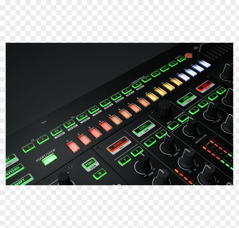 Musical Instruments Roland TR-808 Disc Jockey DJ Controller DJ-808 Virtual PNG