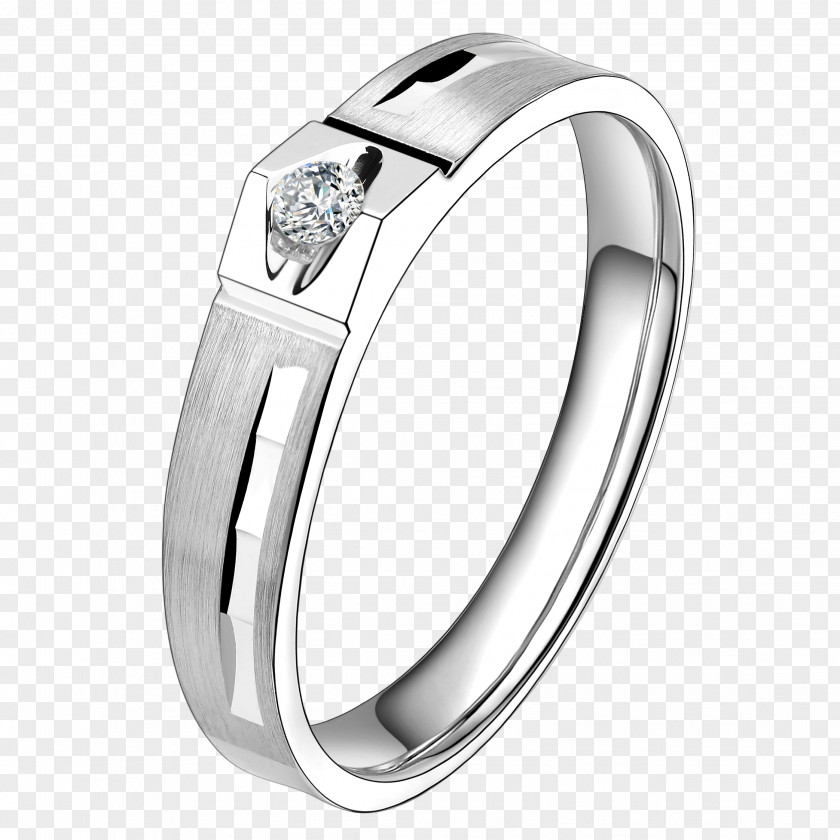 Silver Diamond Lady Ring Wedding Jewellery PNG