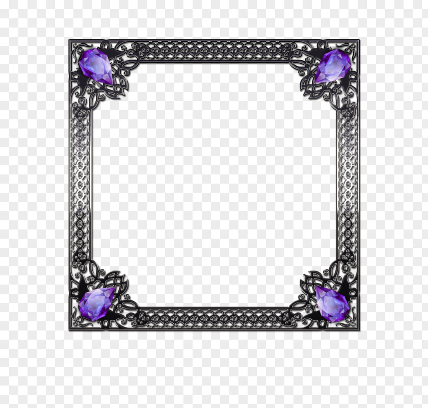Silver Ink Picture Frames Decorative Arts Borders And PNG