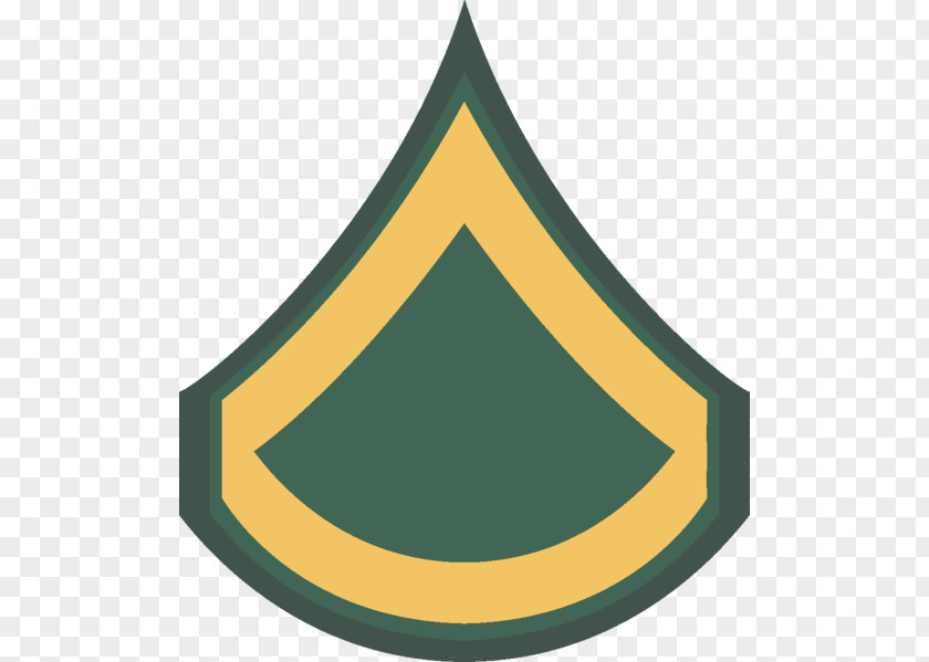 United States Army Enlisted Rank Insignia Private First Class Specialist PNG