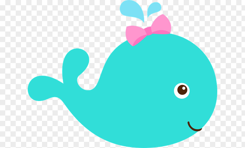 Cute Whale Infant Clip Art PNG