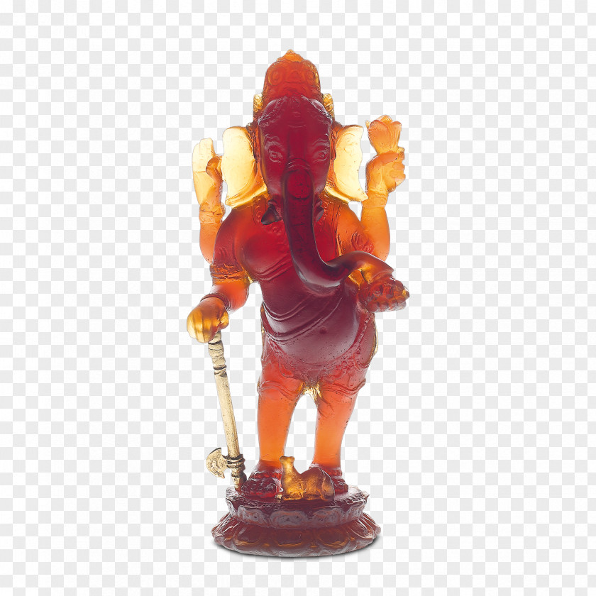 Ganesha Statue Figurine House Orange S.A. PNG