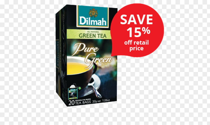 Green Tea Dilmah Plant Instant Coffee PNG