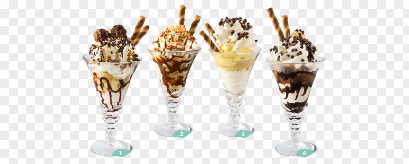 Ice Cream Sundae Champagne Glass Affogato Coffee PNG