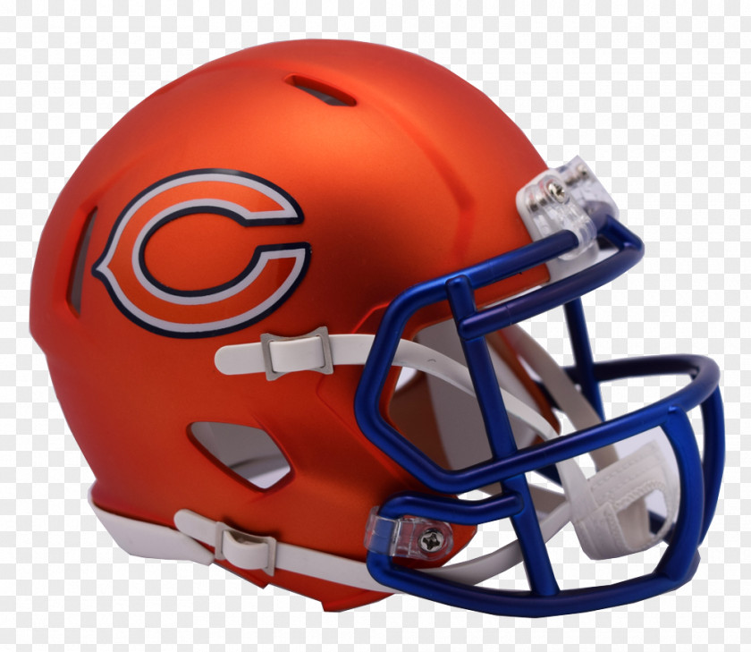NFL Chicago Bears American Football Helmets Riddell PNG