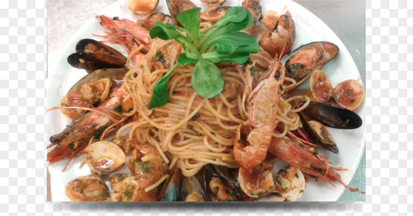 Cafe Carte Menu Spaghetti Alla Puttanesca Lo Mein Alle Vongole Chinese Noodles Thai Cuisine PNG