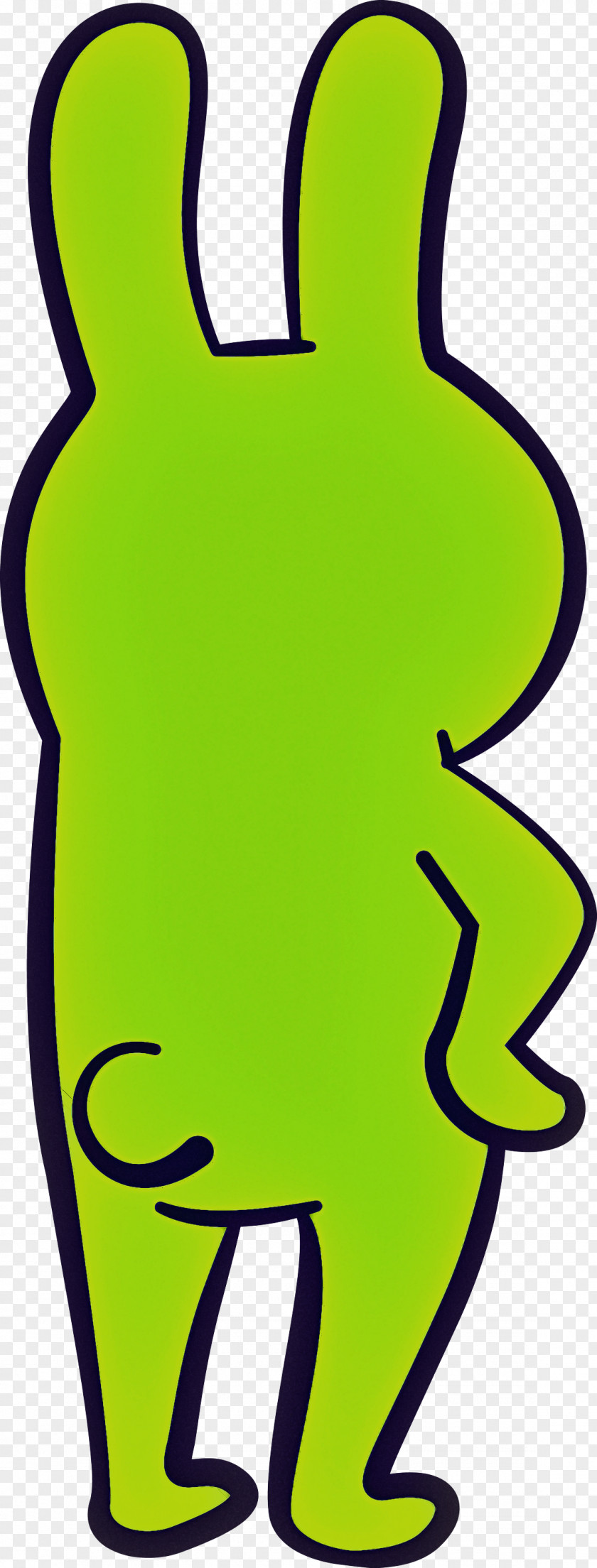 Cartoon Green Line Meter H&m PNG