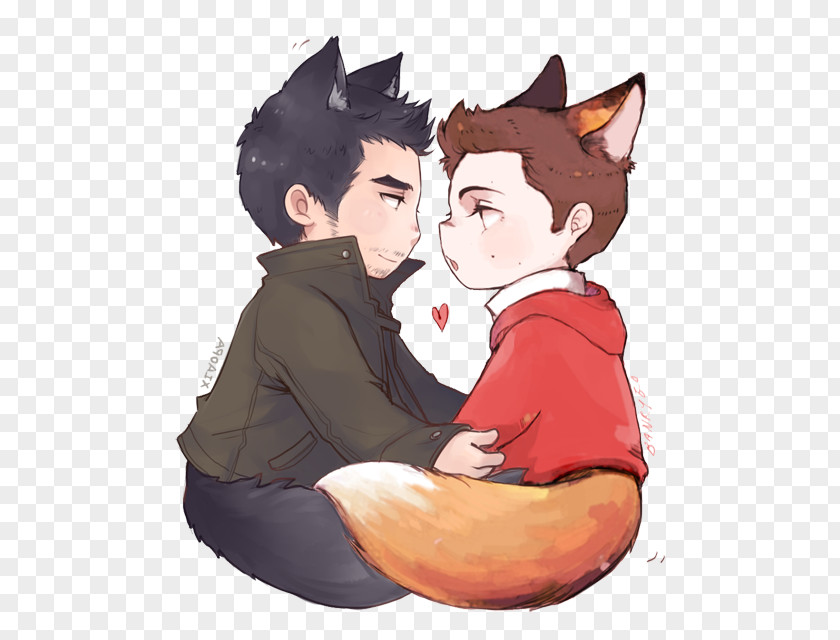 Cat Stiles Stilinski Derek Hale Canidae The Wolf And Fox PNG