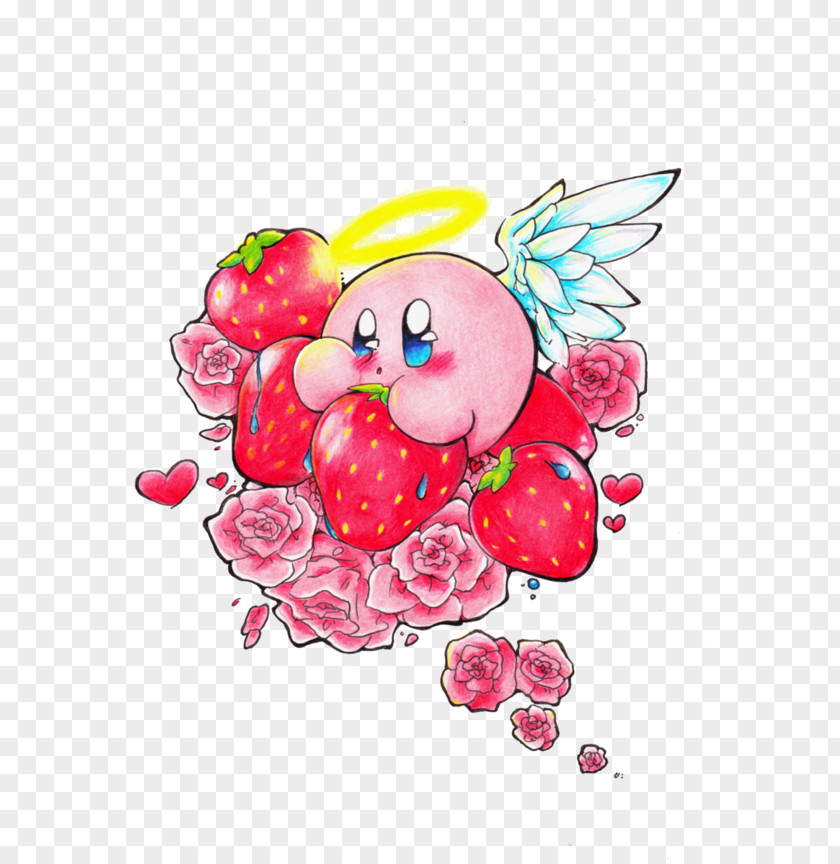 Cupid Kirby DeviantArt Artist Kirby's Return To Dream Land Digital Art PNG