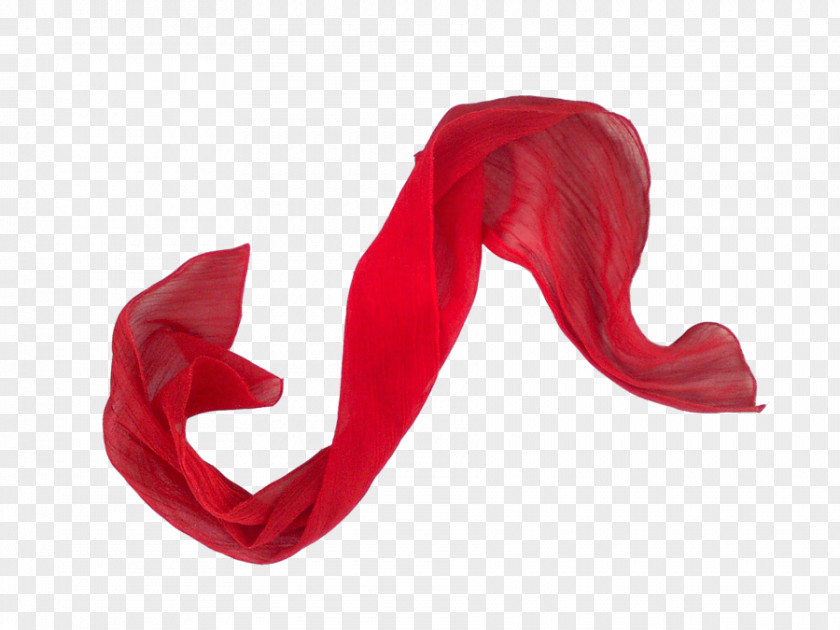 Material Red Scarf Clothing Clip Art PNG