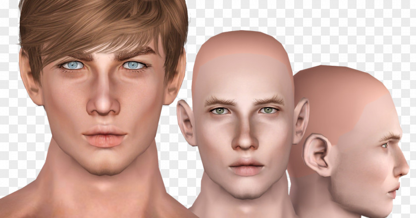Sims 4 Male Afro Hairstyles Eyebrow Hair Coloring Eyelash Chin Cheek PNG