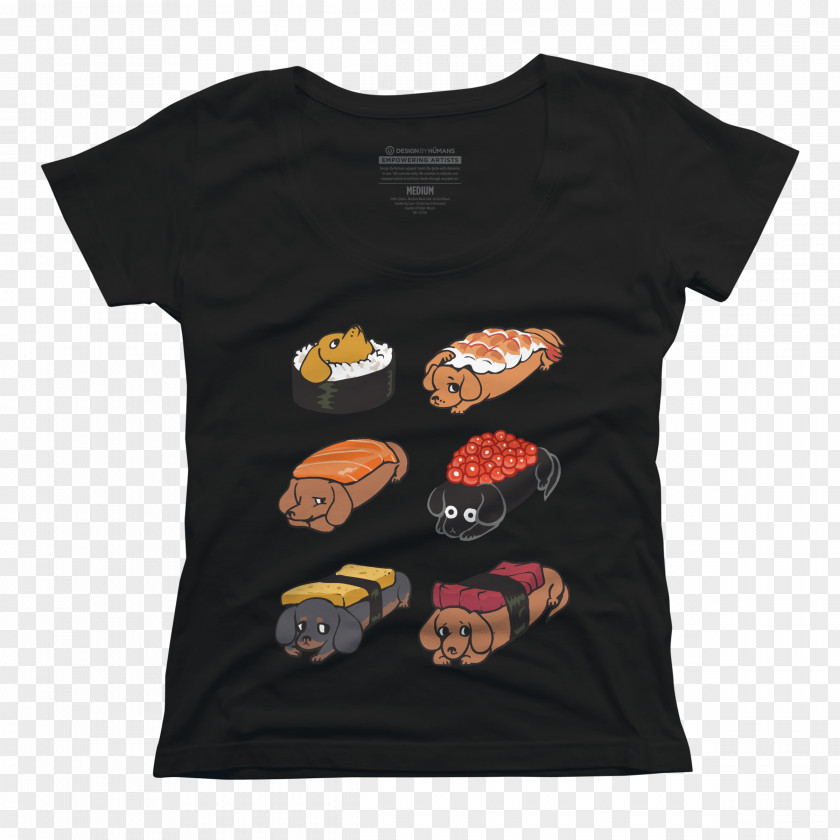 Sushi Handmade Lesson Printed T-shirt Hoodie Clothing Crew Neck PNG