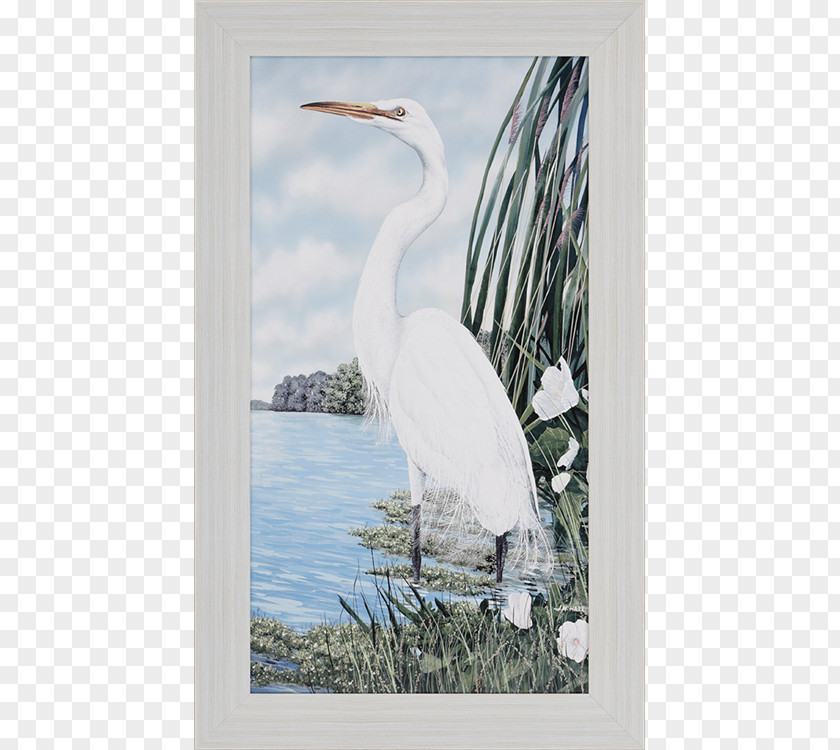 Bird Great Egret Blue Heron PNG