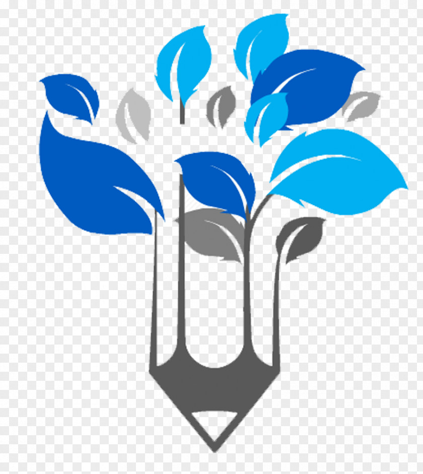 Blue Light Bulb Foliage Incandescent Template PNG