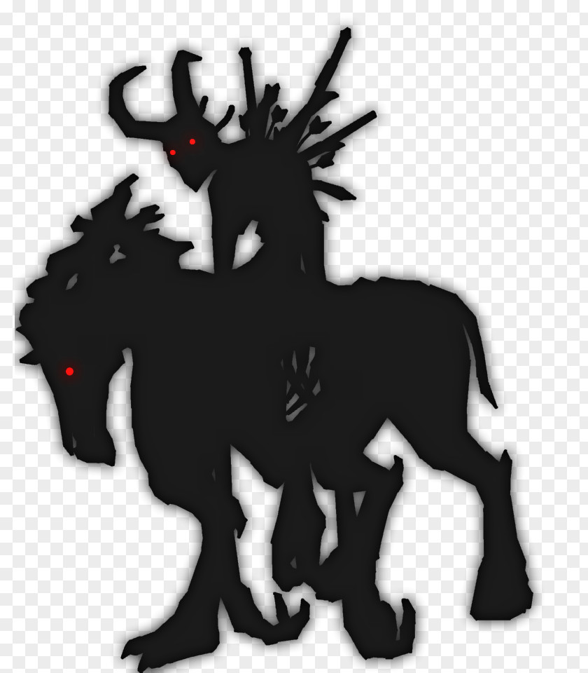Deer Pony Pack Animal Silhouette Legendary Creature PNG
