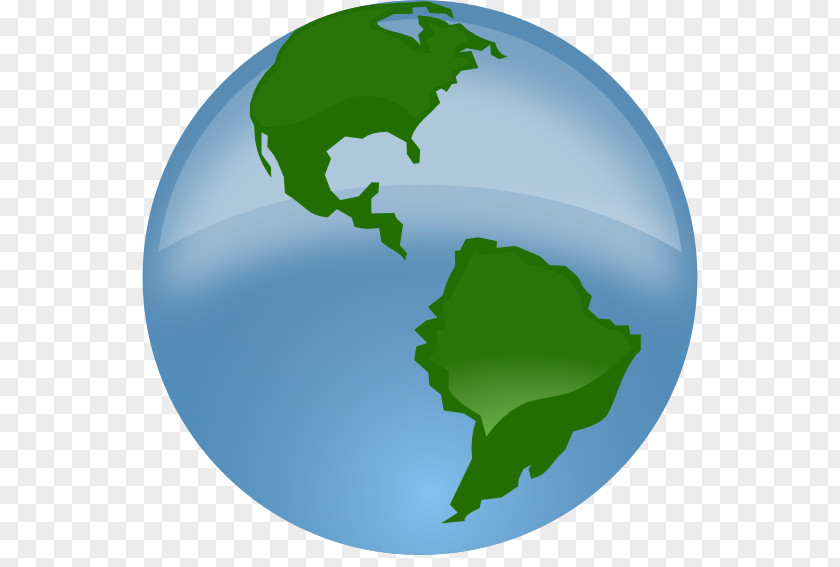 Globe World Western Hemisphere Clip Art PNG