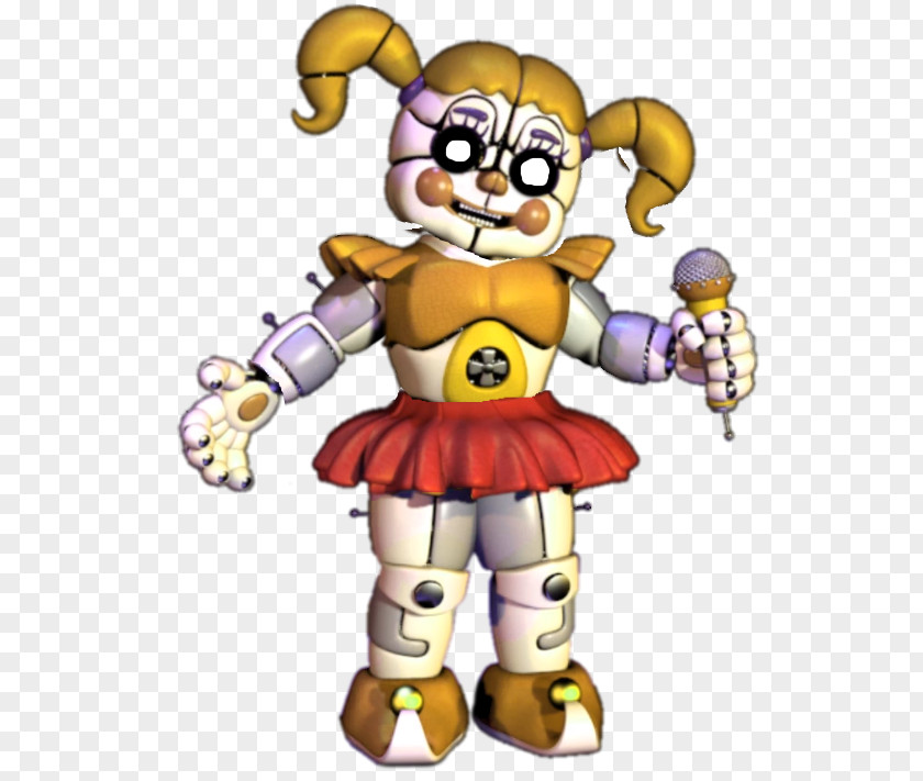 Golden Classic Five Nights At Freddy's: Sister Location Infant Art Game PNG
