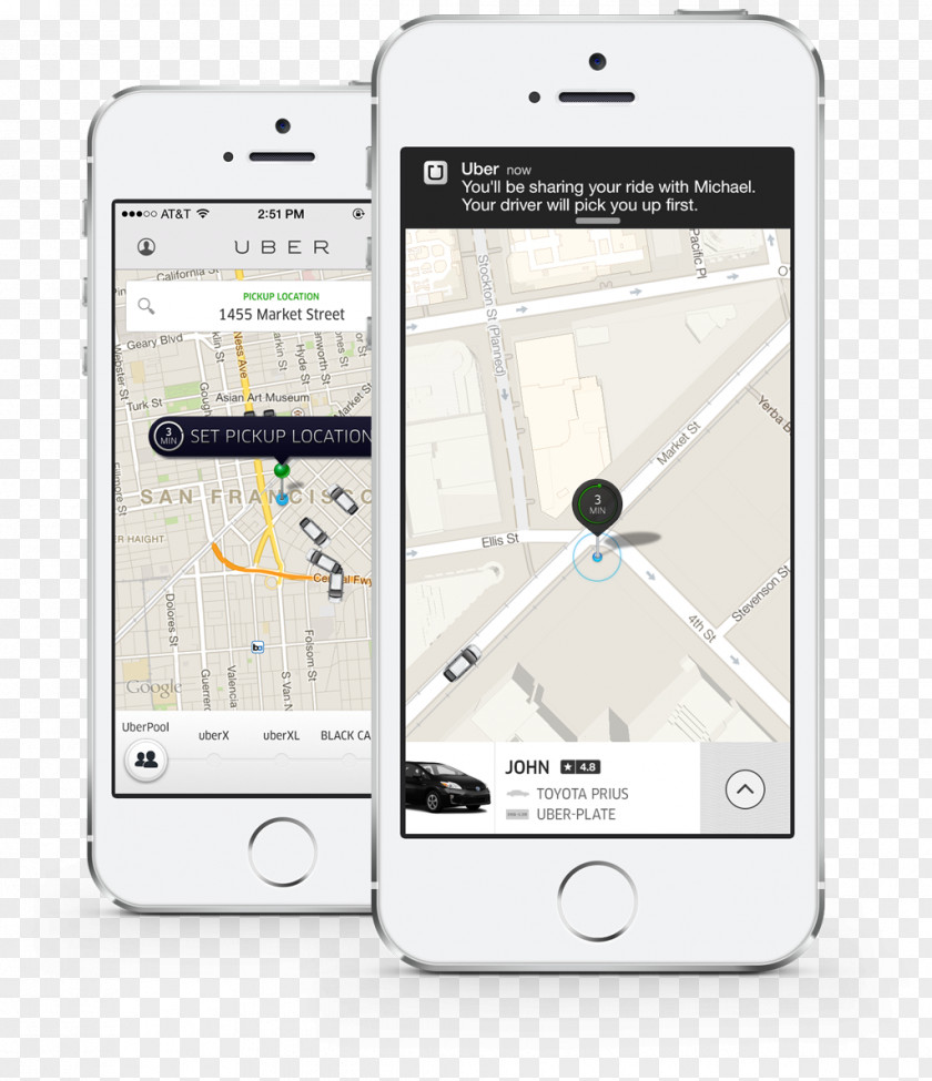 Taxi Uber Carpool Lyft Real-time Ridesharing PNG