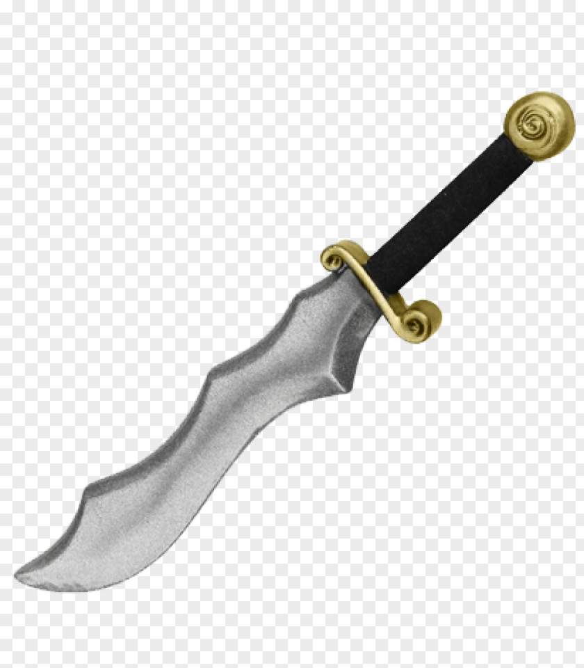 Dagger LARP Foam Larp Swords Bowie Knife Live Action Role-playing Game PNG