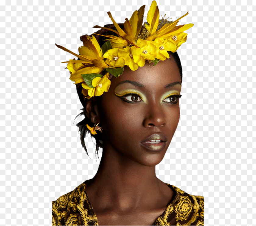 Design Floral Headpiece PNG