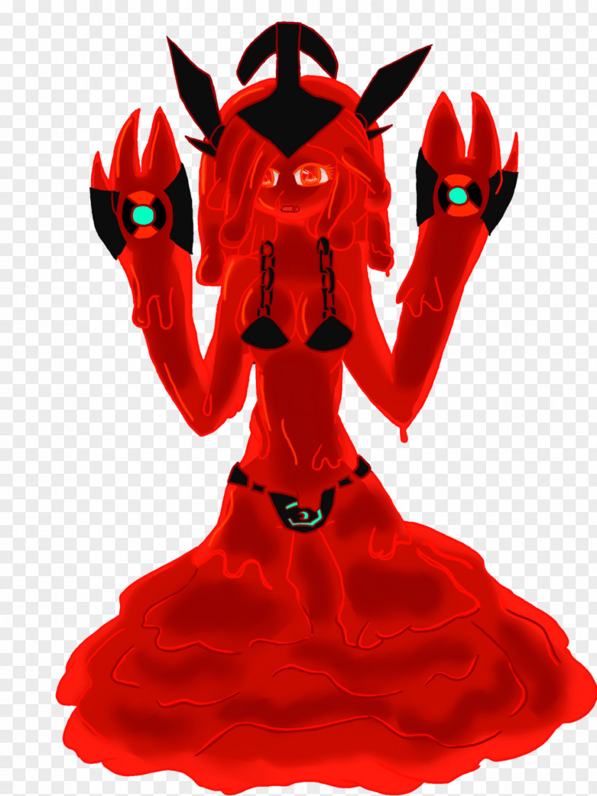 Lava Costume Legendary Creature Supernatural RED.M PNG