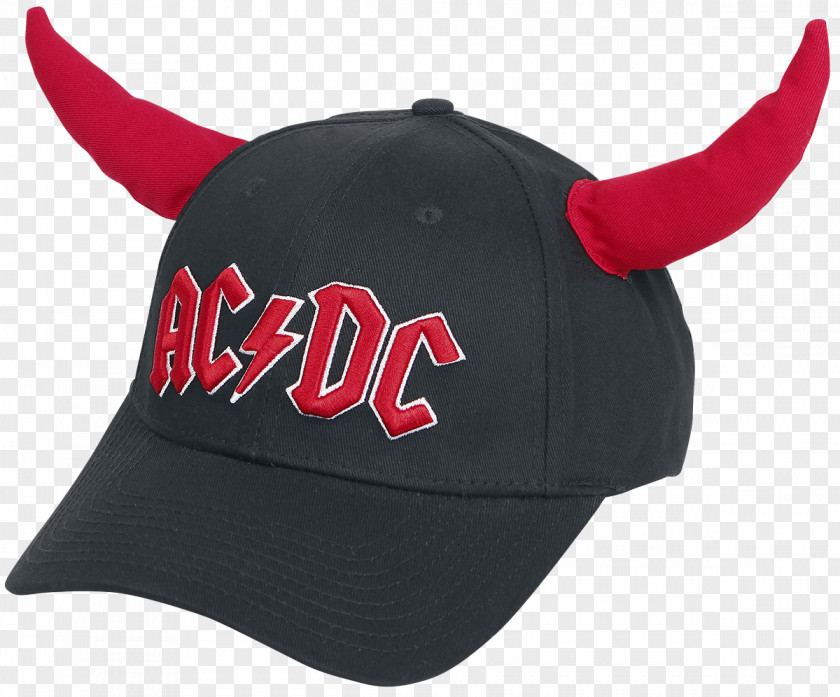 Baseball Hat Hells Bells AC/DC EMP Merchandising Back In Black Hard Rock PNG