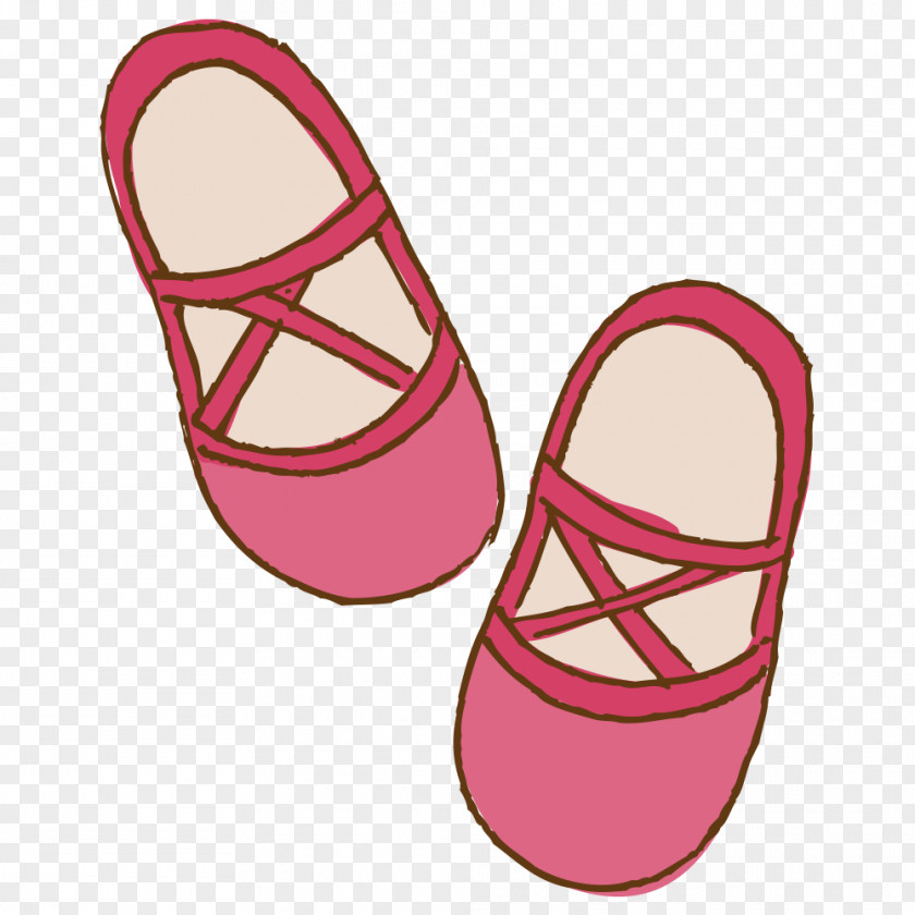 Cartoon Shoes Slipper Flip-flops Shoe Drawing Clip Art PNG