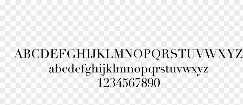 Didot Typeface Serif Bodoni Font PNG