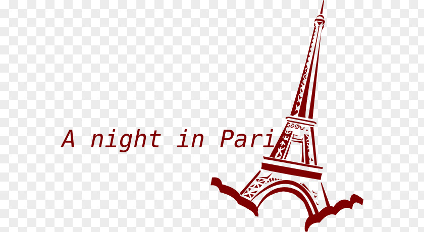 Eiffel Tower Clip Art Christmas Image PNG