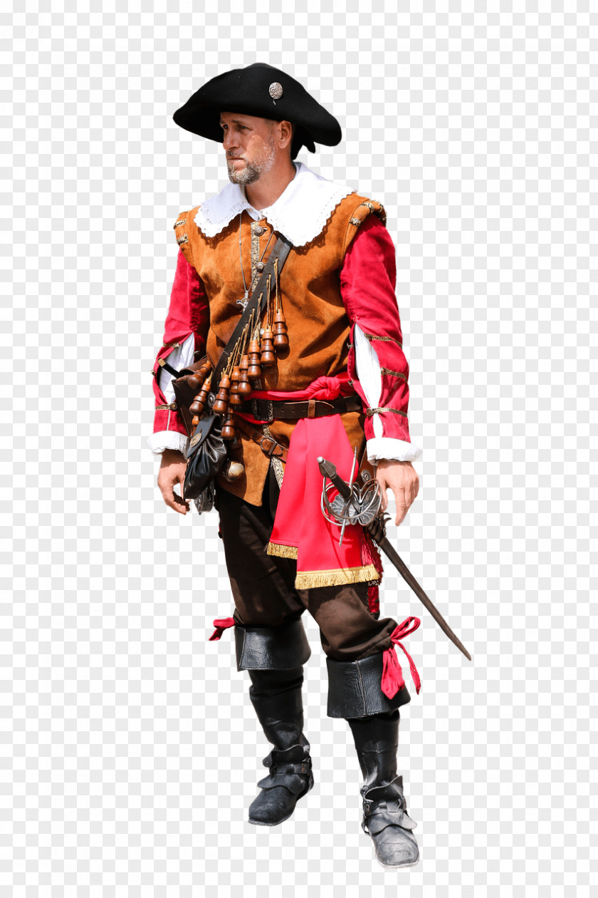 Gunpowder Middle Ages Soldier Landsknecht PNG