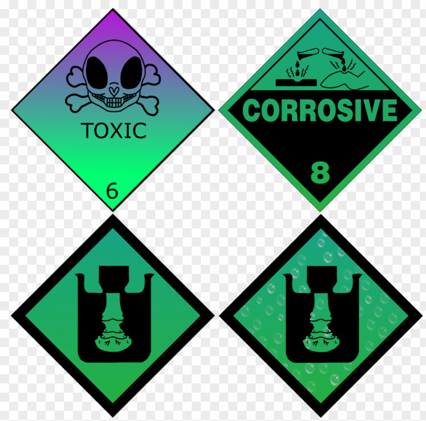 Hazardous Substance Warning Sign Traffic Safety Hazard PNG
