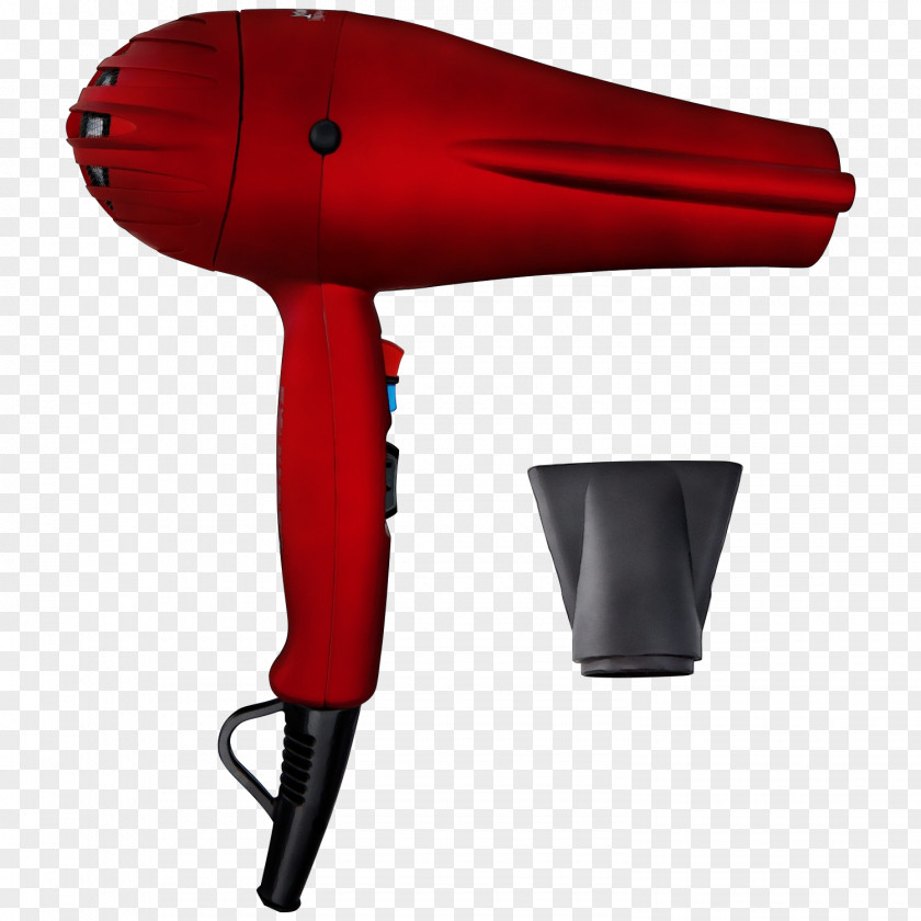 Home Appliance Red Hair Dryer PNG